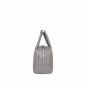 Preview: Crossbody Bag Henkeltasche aus genarbtem Kalbsleder in taupe